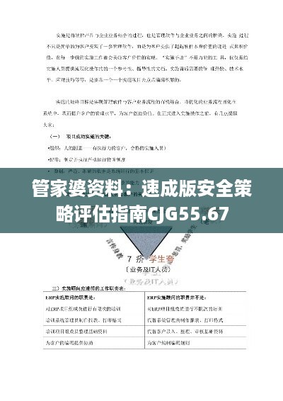 管家婆资料：速成版安全策略评估指南cjg55.67