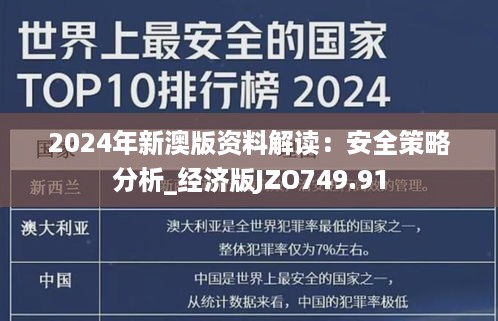 2024年新澳版资料解读：安全策略分析_经济版jzo749.91